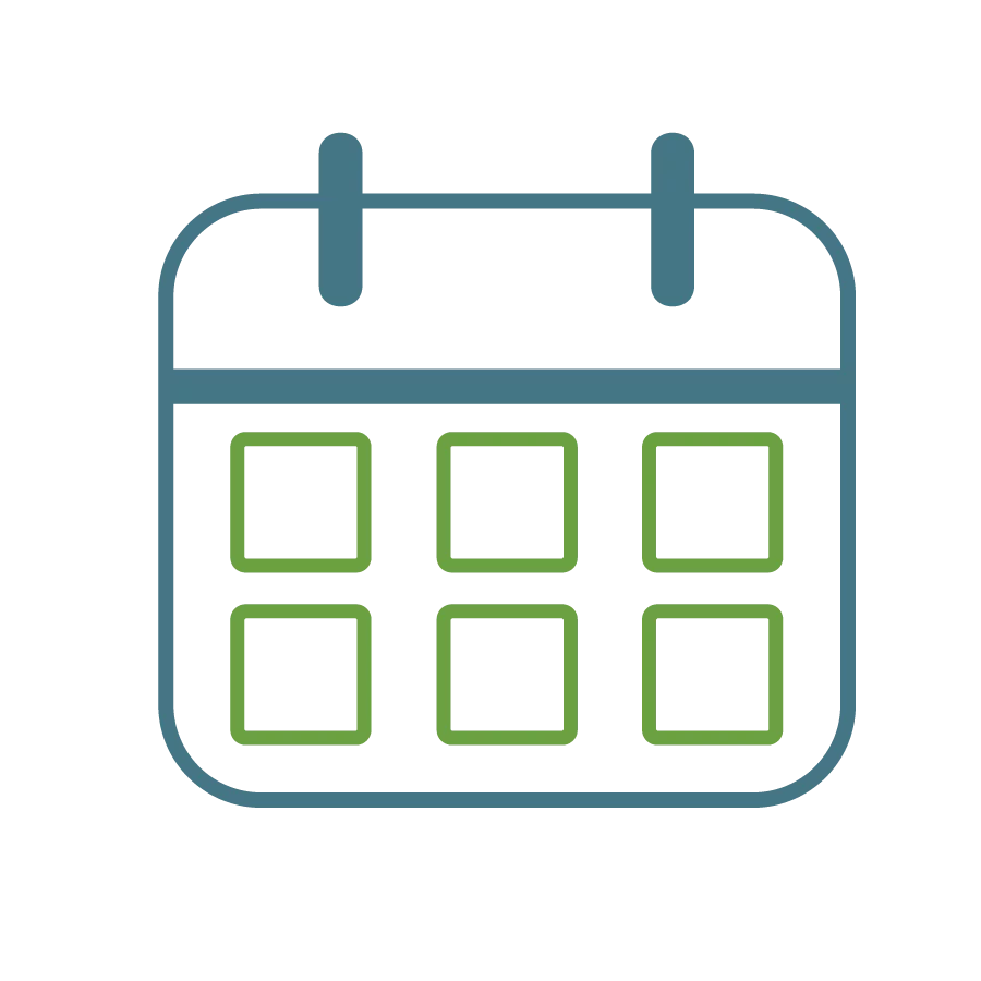 a calendar icon