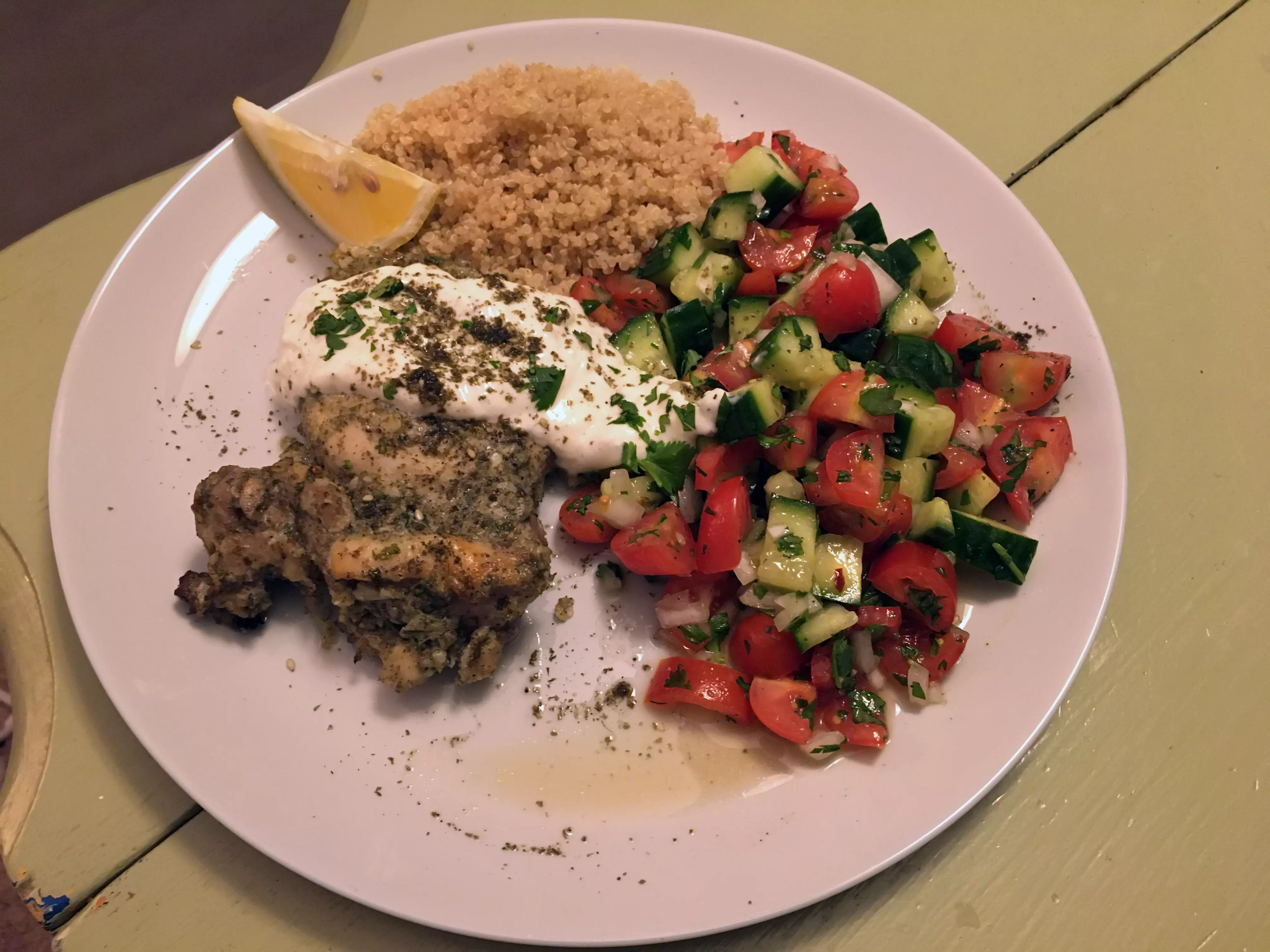 dinner - z'tar chicken.JPG