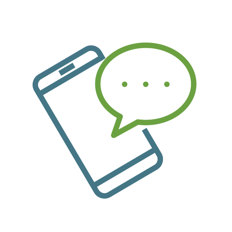 a text message icon