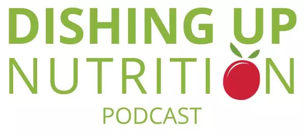 Dishing up Nutrition Podcast Logo